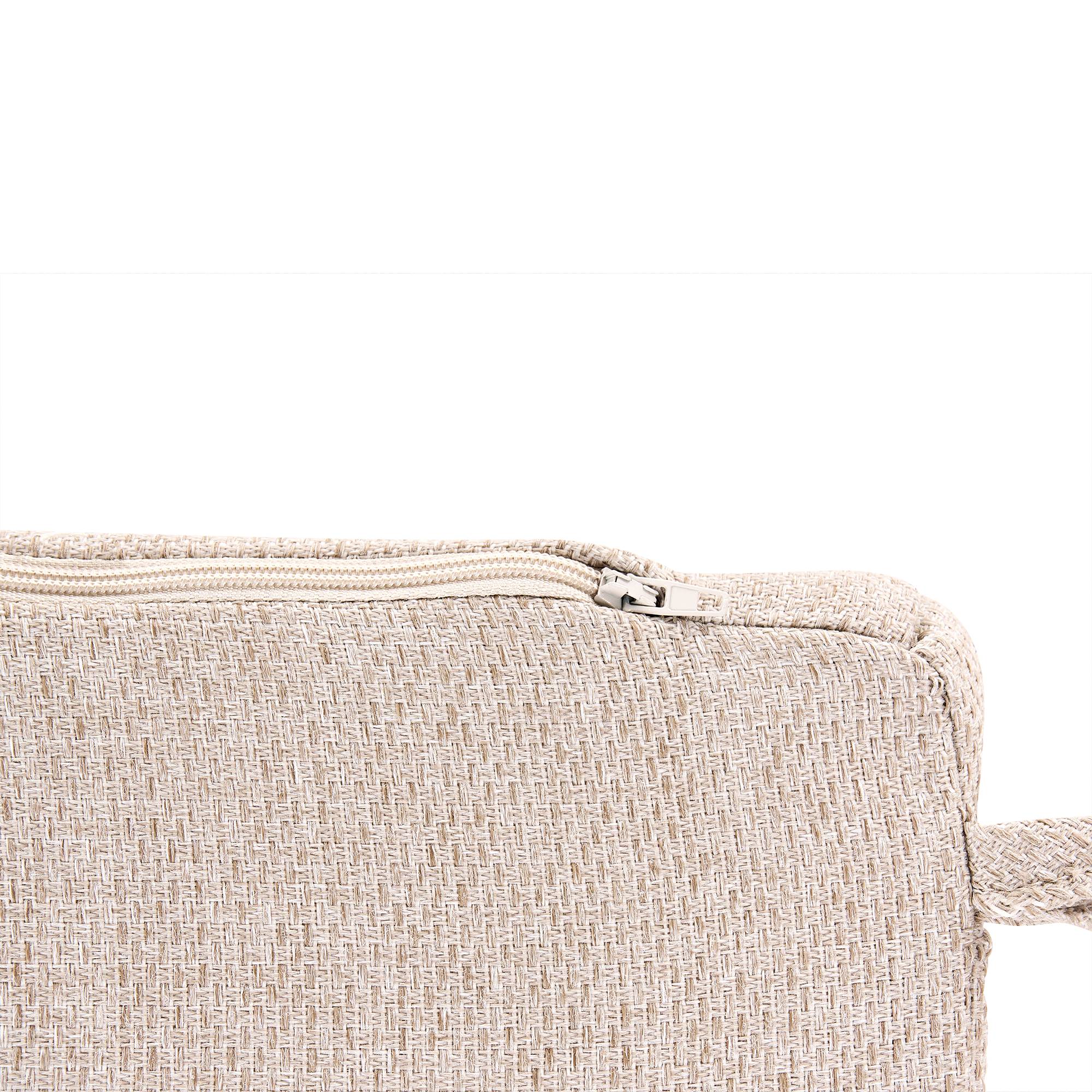 Beliani - Coussin d'assise d'extérieur Oléfine Beige SOVANA - 108x45x5- Beliani - Image 6