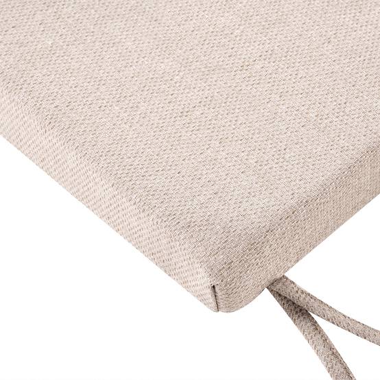 Beliani - Coussin d'assise d'extérieur Oléfine Beige SOVANA - 108x45x5- Beliani - Image 7