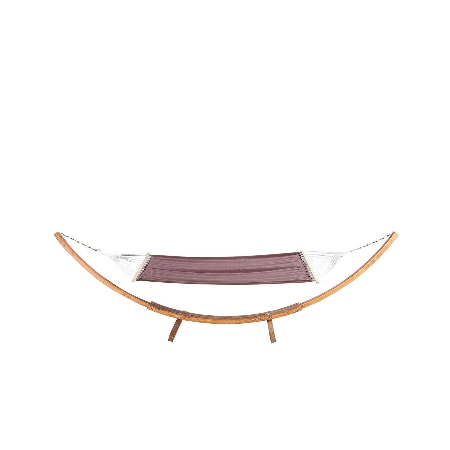 Concept Usine - Hamac avec support 3,15 m en bois chocolat LAGOA - Image 7