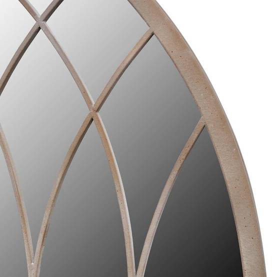 KATIA Miroir sur pied en forme d’arc en couleur naturel HANNUN | Leroy KATIA Miroir sur pied en forme d’arc en couleur naturel HANNUN | Leroy