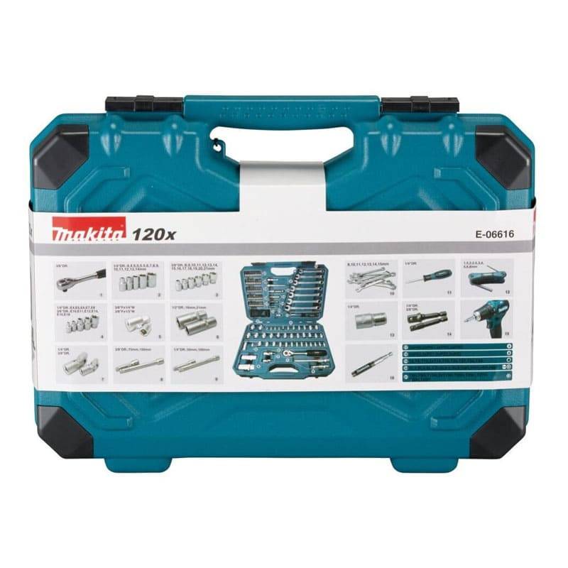 Coffret MAKPAC Outillage à main 120 PCS - MAKITA - E-06616 - Image 4