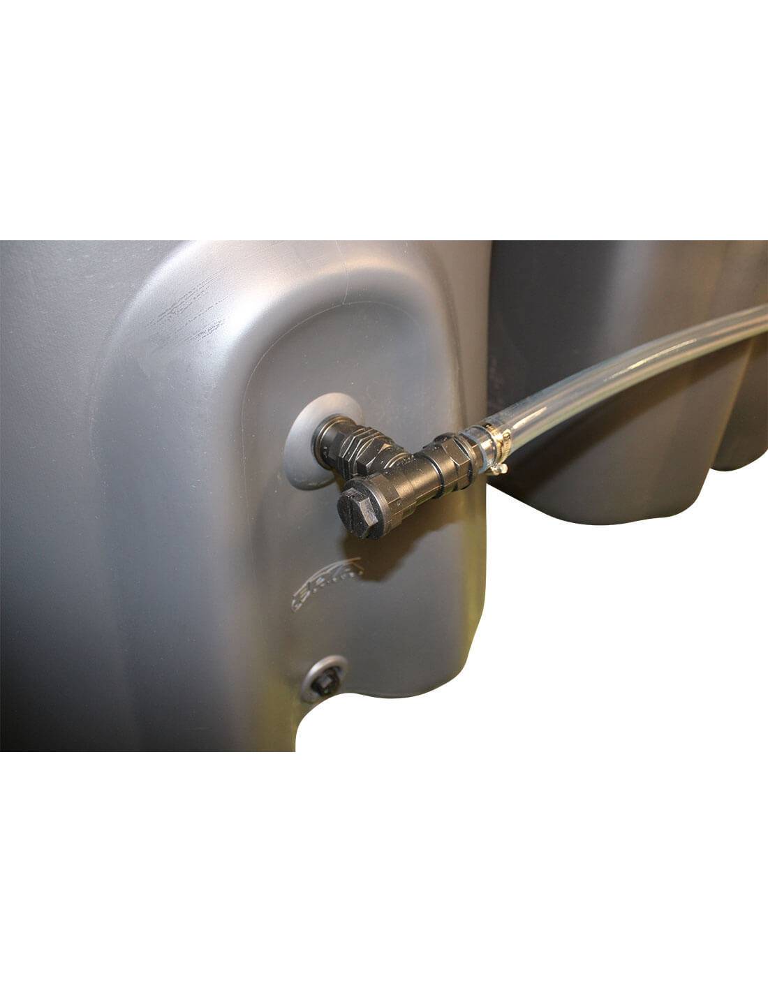 Kit de raccordement souple pour récupérateurs d'eau de pluie (filetage 3/4'' - 20x27) - Imagen 4