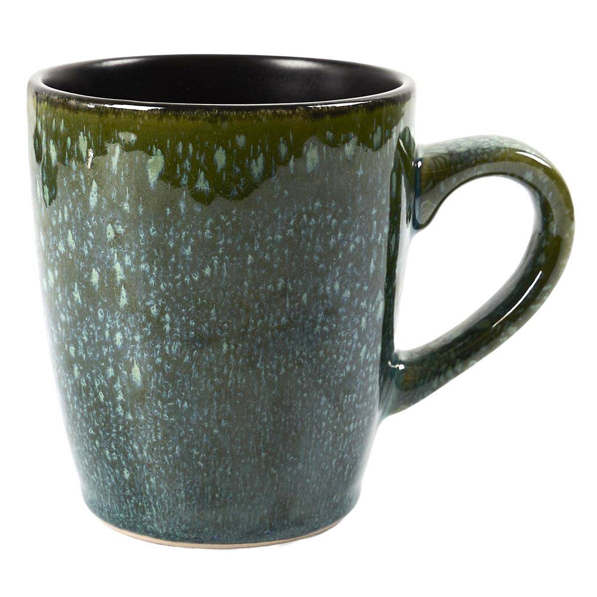 The Home Deco Factory - Lot de 6 Mugs "Elia" 30cl Vert - Image 2