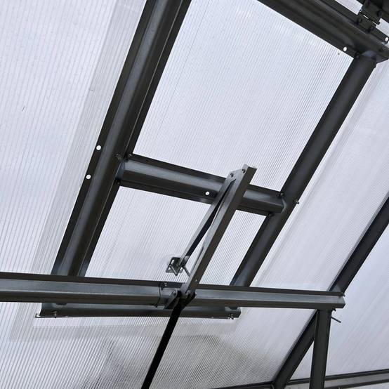 KLASIKA GREENHOUSES - Fenêtre de toit automatique pour serre KLASIKA DROP – 48 × 69 cm, ouvre-fenêtre UNIVERSAL, polycarbonate 6 mm - Image 4