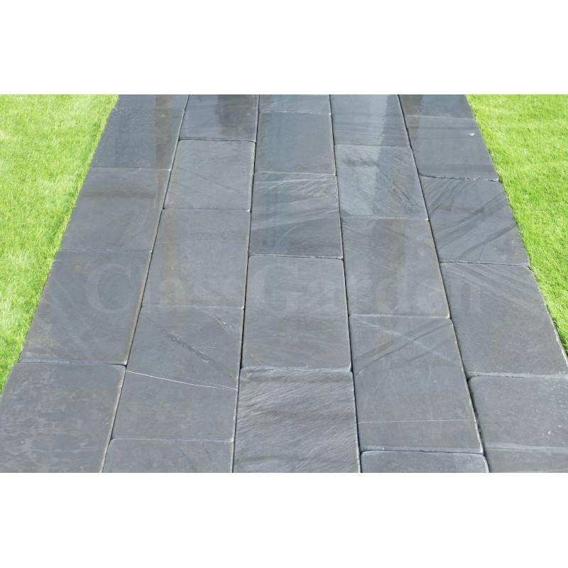 Pavé  Ardoise Patiné 50 cm - Pack 80 pièces - 10 m² - Image 6