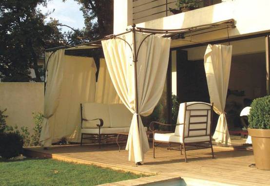 Couleurs du monde - Rideaux pour Pergola Provence - Couleurs du Monde - Image 1