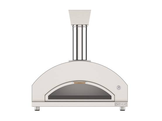 Four pizza bois LUX 5 - Gris + Pelle à pizzas - Image 2