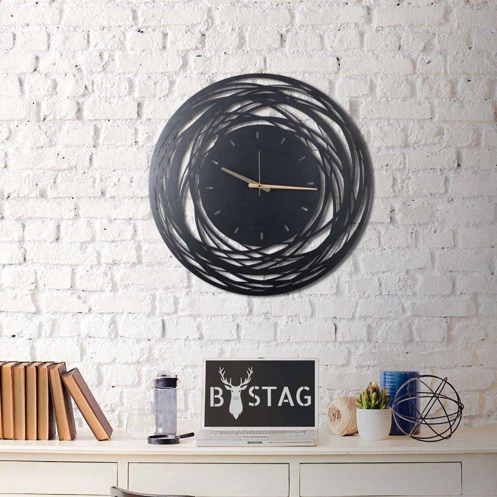 Hanah Home - Horloge en métal Lines 70 cm - Imagen 4