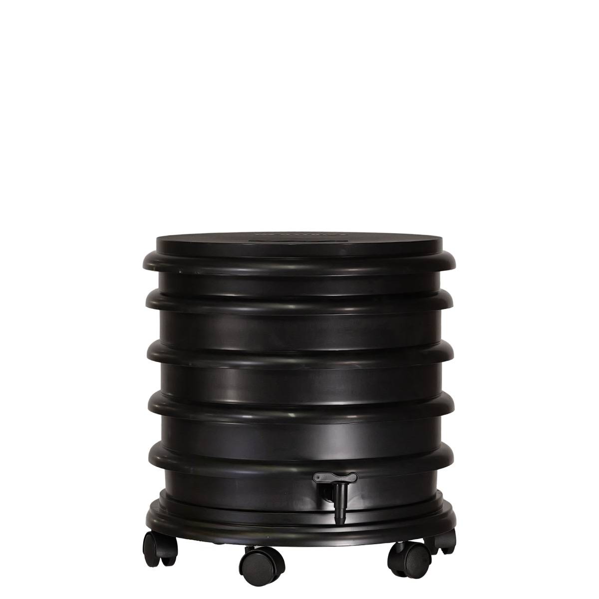 Lombricomposteur WormBox 3 Plateaux Noir, 48L - Image 1