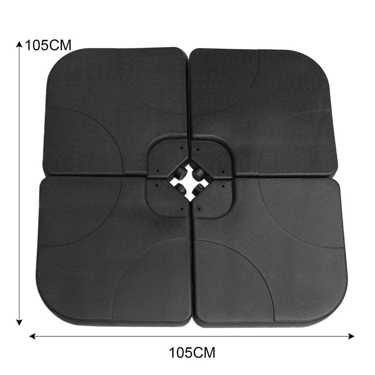 Monstershop - Base pour Parasol Cantilever - Carrée - Imagen 5