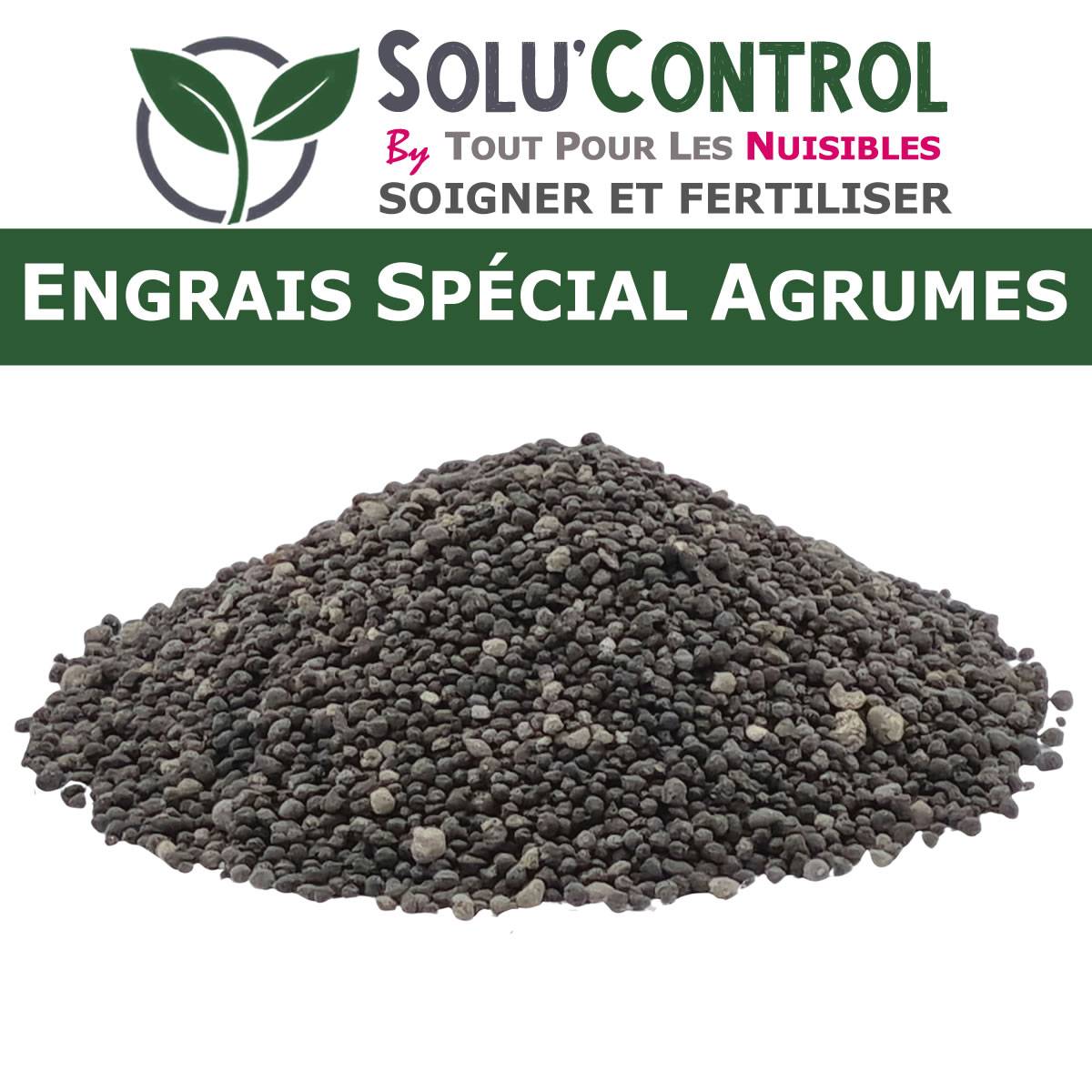 SOLU’CONTROL - Engrais Spécial Agrumes 500 g - Formulation haute qualité Organo-Minerale - Citronnier, Oranger, Mandarinier, Clémentinier... - Image 4
