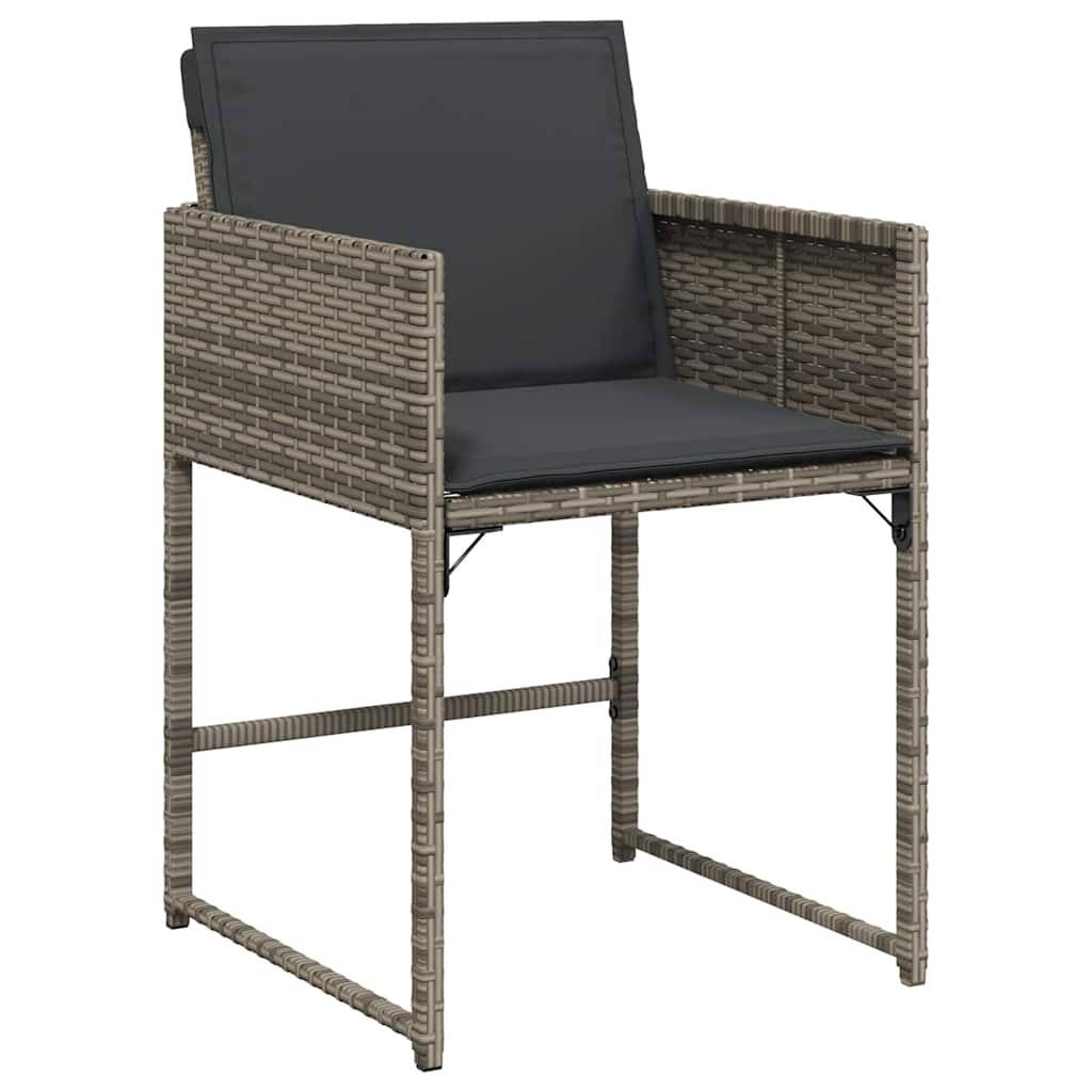 ComfortXL - Salon de Jardin Encastrable 14 Places, Mobilier en Résine Tressée Grise et Bois d'Acacia, Rangement Malin – ComfortXL Outdoor Living - Image 3
