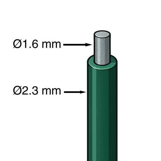 WERKA PRO - Fil de fer plastifié Ø2,3 mm WERKA PRO - 50 m - Image 3