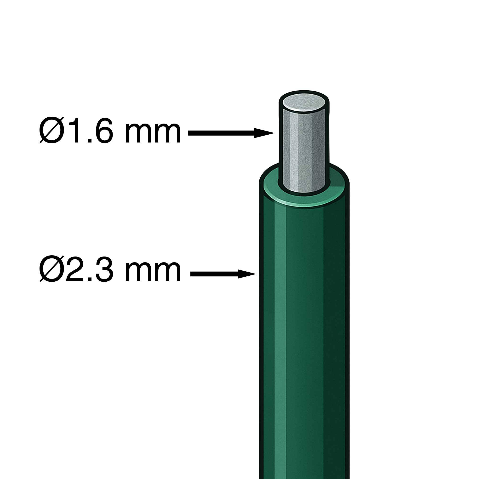 WERKA PRO - Fil de fer plastifié Ø2,3 mm WERKA PRO - 50 m - Image 3