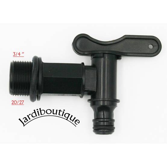Fitt - Raccord S60x6 avec Robinet et Embout pour raccord Rapide - Image 7