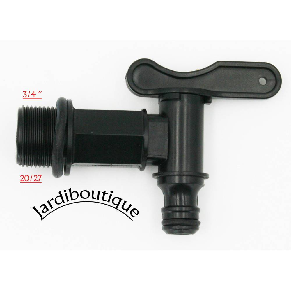Fitt - Raccord S60x6 avec Robinet et Embout pour raccord Rapide - Image 7