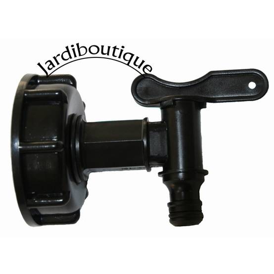 Fitt - Raccord S60x6 avec Robinet et Embout pour raccord Rapide - Image 2