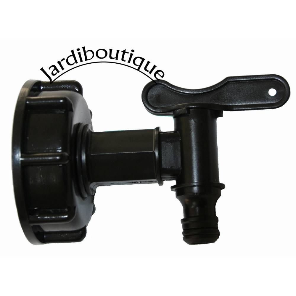 Fitt - Raccord S60x6 avec Robinet et Embout pour raccord Rapide - Image 2