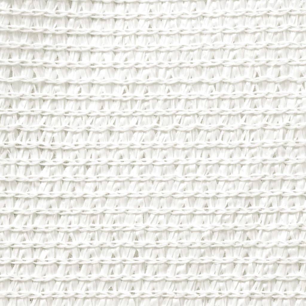Helloshop26 - Voile toile d'ombrage parasol PEHD carré 2 x 2 m blanc - Imagen 2