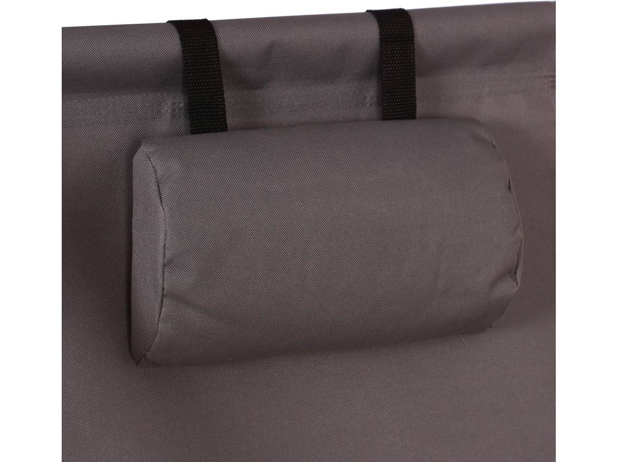 Habitat Et Jardin - Lot De 2 Transat En Bois "chilienne" Avec Accoudoir - 107 X 56.5 X 81 Cm - Gris Foncé -habitat Et Jardin - Imagen 4