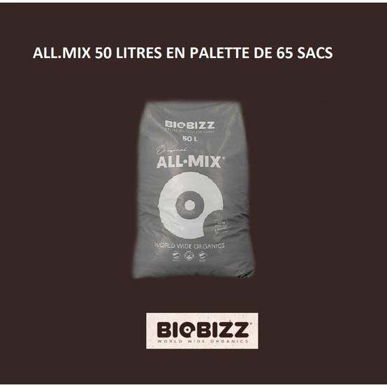 ALL MIX 50 litres Biobizz en palette de 65 sacs