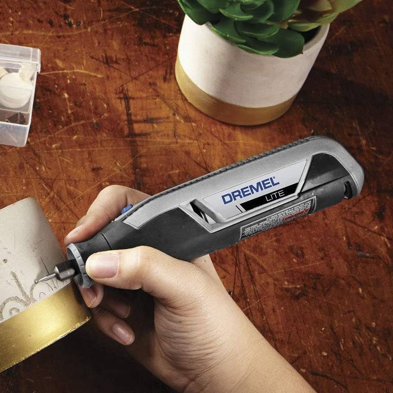 Outil Rotatif Multi-usage Sans-Fil DREMEL Lite (7760-15) avec batterie 3,6V 2Ah, 15 Accessoires, Chargeur USB, 8 000-25 000 tr/min Dremel - Imagen 5