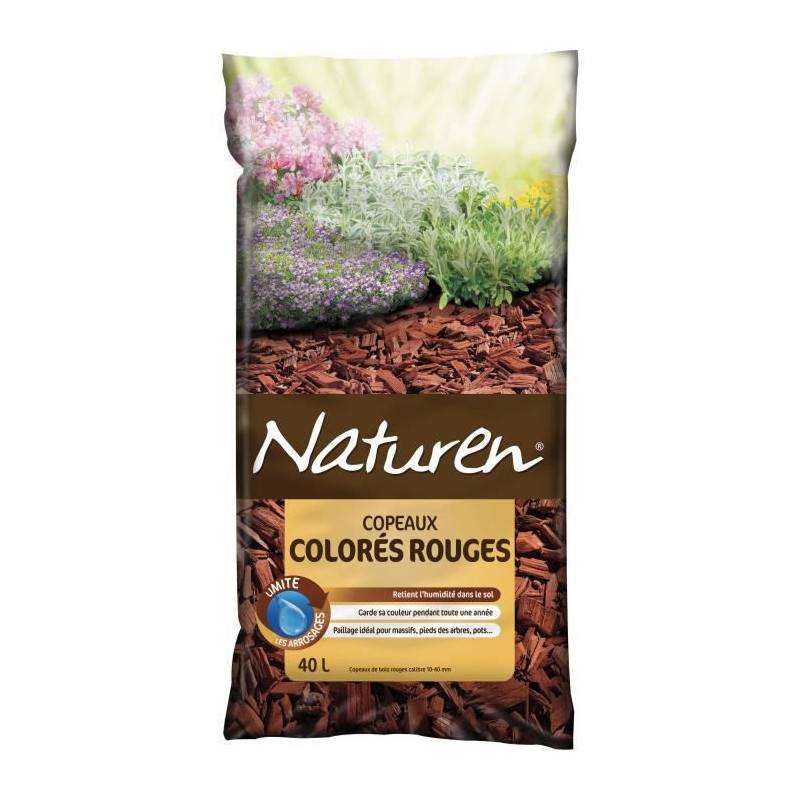 Naturen - Naturen Copeaux Colores Rouges - 40l - Imagen 1