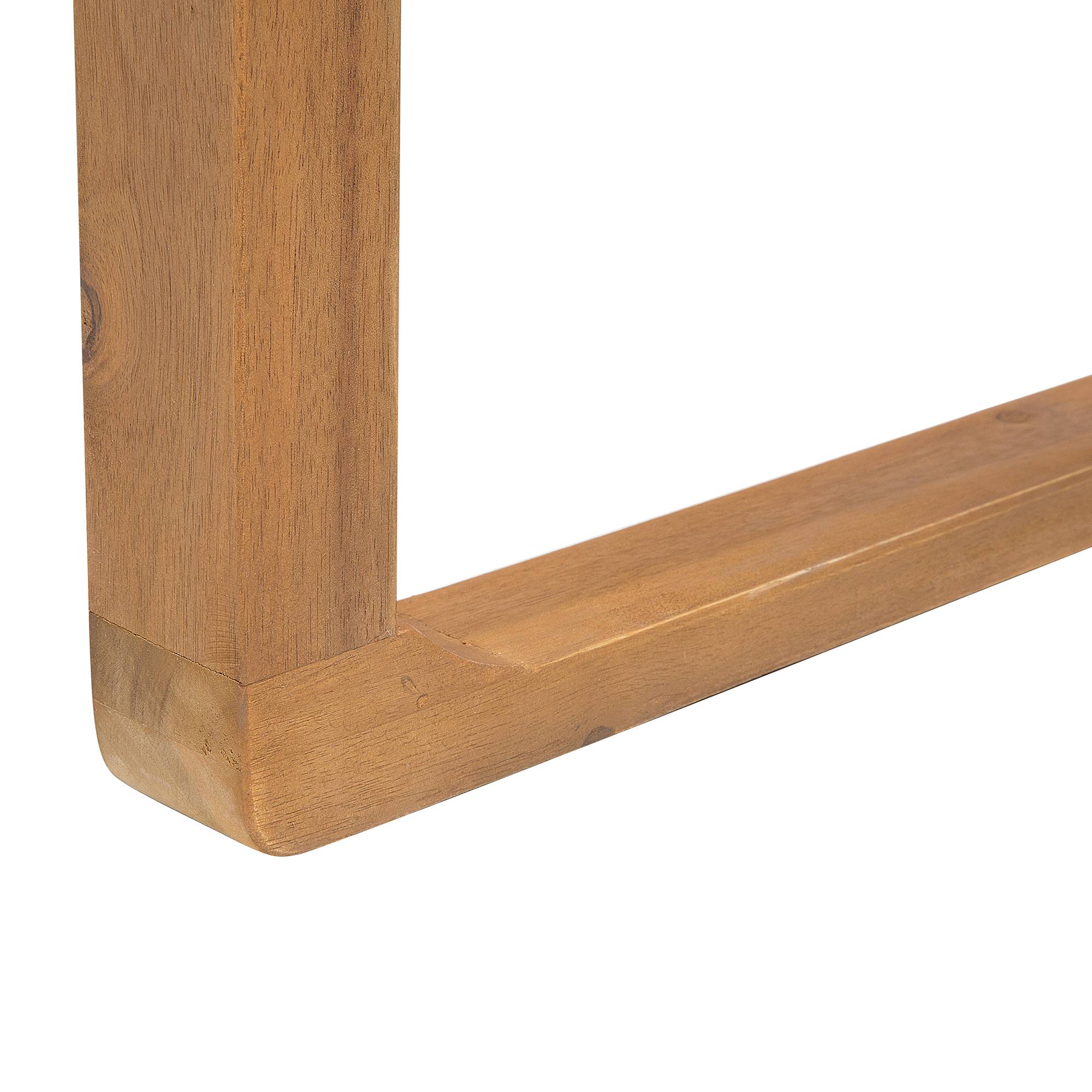 Beliani - Ensemble de Jardin composé d'une Table 180 x 90 cm et de 8 Chaises en Bois d'Accacia avec Coussins d'Assise Beiges Taupe Beliani - Imagen 9