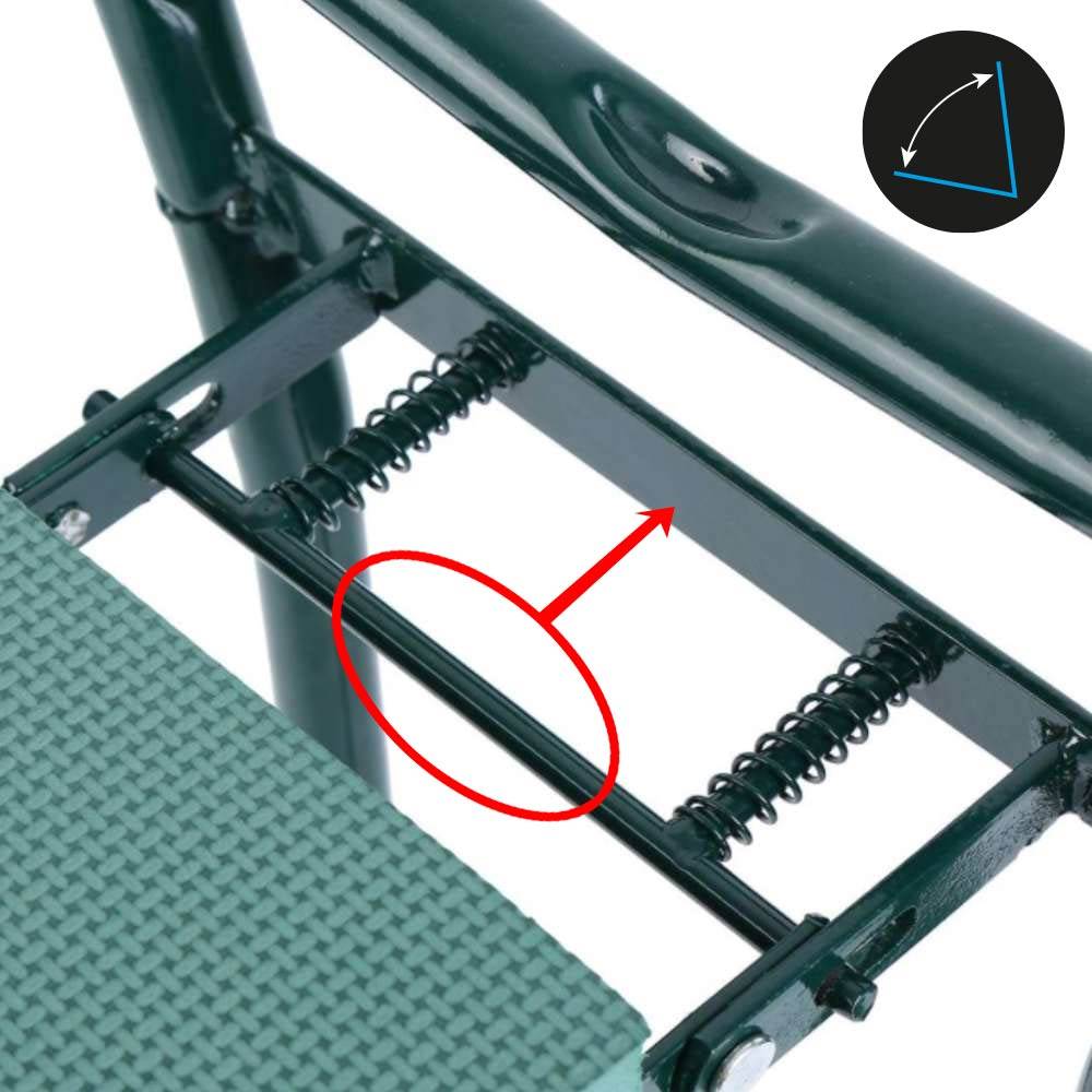 Terre Jardin - Tabouret agenouilloir de jardin pliable - Imagen 7