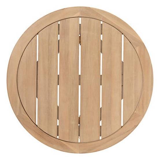 Hesperide - Table d appoint de jardin ronde "Papouasie" 55 x 50,8cm en acacia Hespéride - Image 4