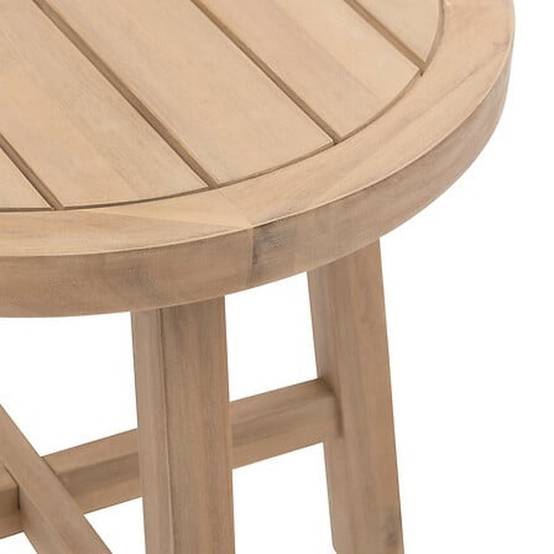 Hesperide - Table d appoint de jardin ronde "Papouasie" 55 x 50,8cm en acacia Hespéride - Image 5