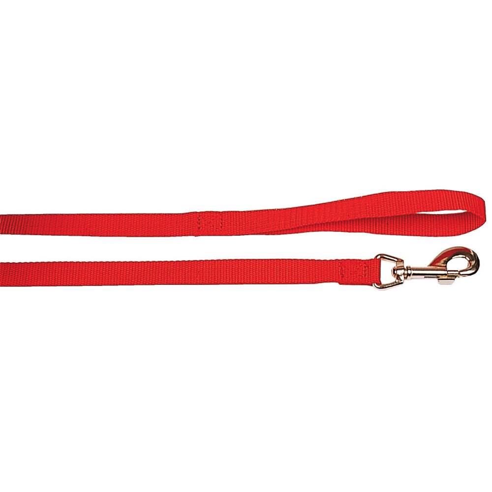 Zolux - Laisse nylon 1 m x 15 mm  rouge pour chien - Imagen 2