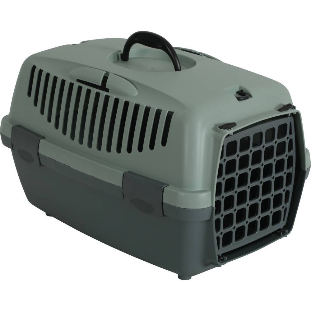 Cage GULLIVER 1, en plastique recyclé, transport pour chien max 6 kg. - Image 1