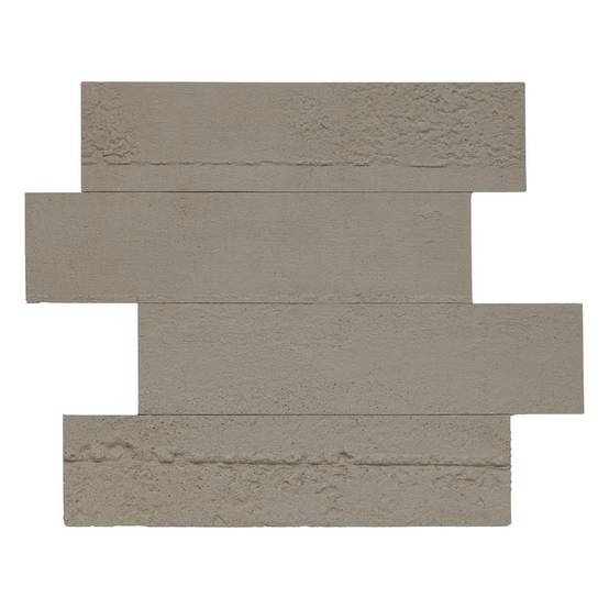 Lot de 2 Stickers Effet Béton "Cary" 30x38cm Gris - Image 2