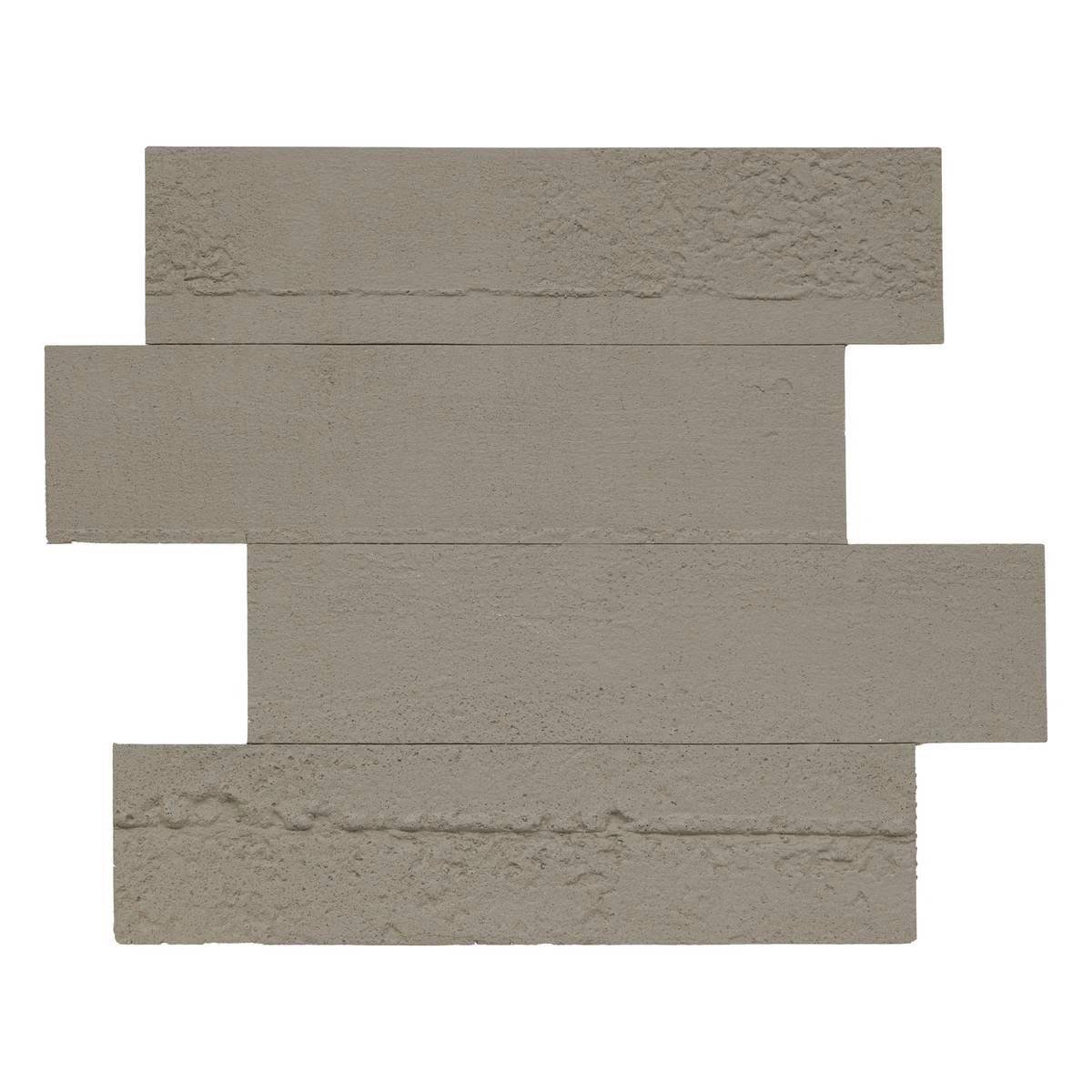 Lot de 2 Stickers Effet Béton "Cary" 30x38cm Gris - Image 2
