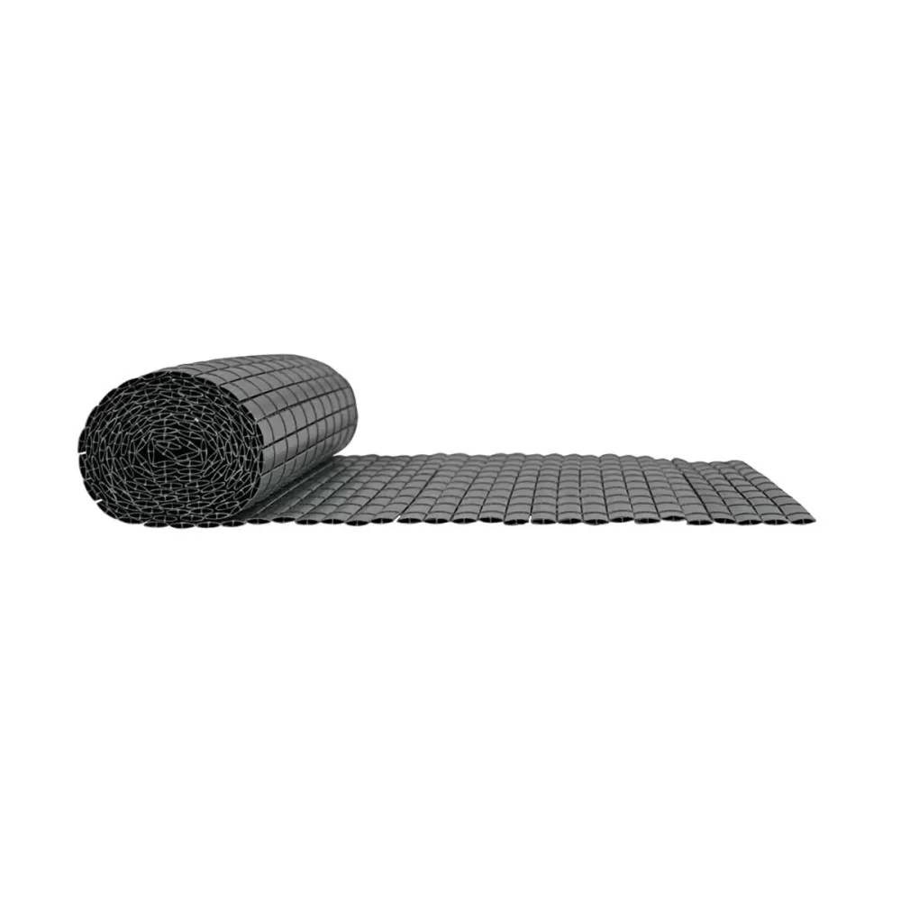 Canisse PVC double face grise 1 × 3 m avec kit de fixation - Image 6