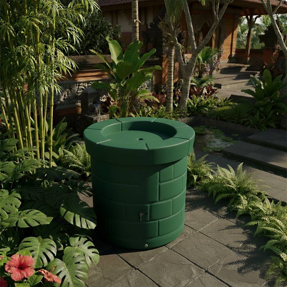 Récupérateur d'eau de pluie 340l + kit complet - plast'up rotomoulage - Image 4