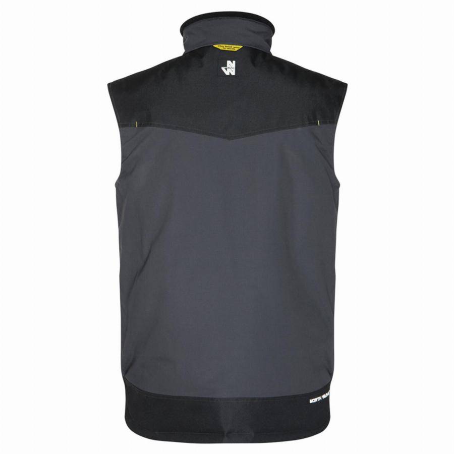 Gilet - NORTH WAYS - Ali gris/noir T.3XL 1206 GRIS 3XL - Image 2