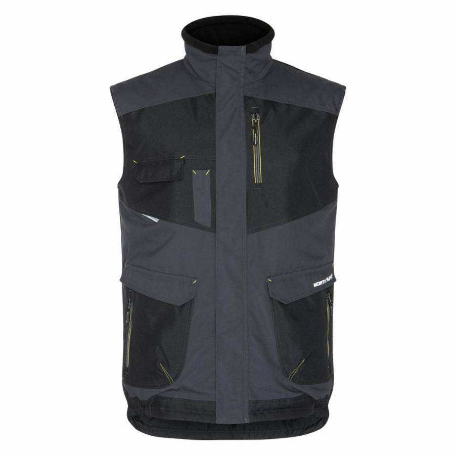 Gilet - NORTH WAYS - Ali gris/noir T.3XL 1206 GRIS 3XL - Image 1