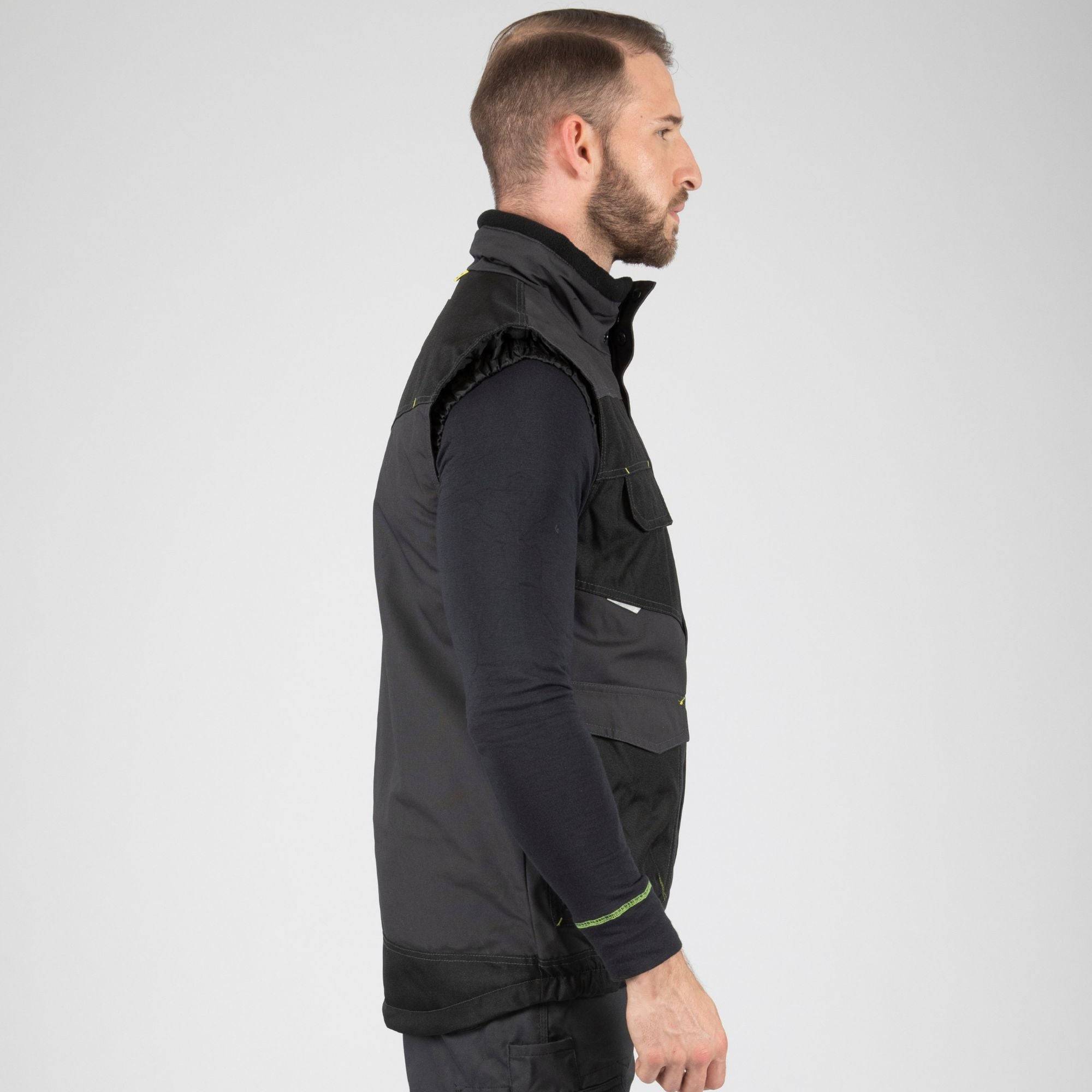 Gilet - NORTH WAYS - Ali gris/noir T.3XL 1206 GRIS 3XL - Image 3