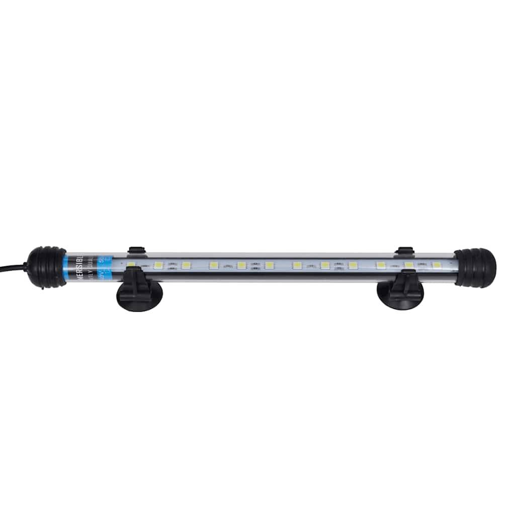 Lampe LED Aquarium Submersible Verre Lumière Blanche pour Poissons et Plantes 28 cm - ComfortXL Outdoor Living - Image 5