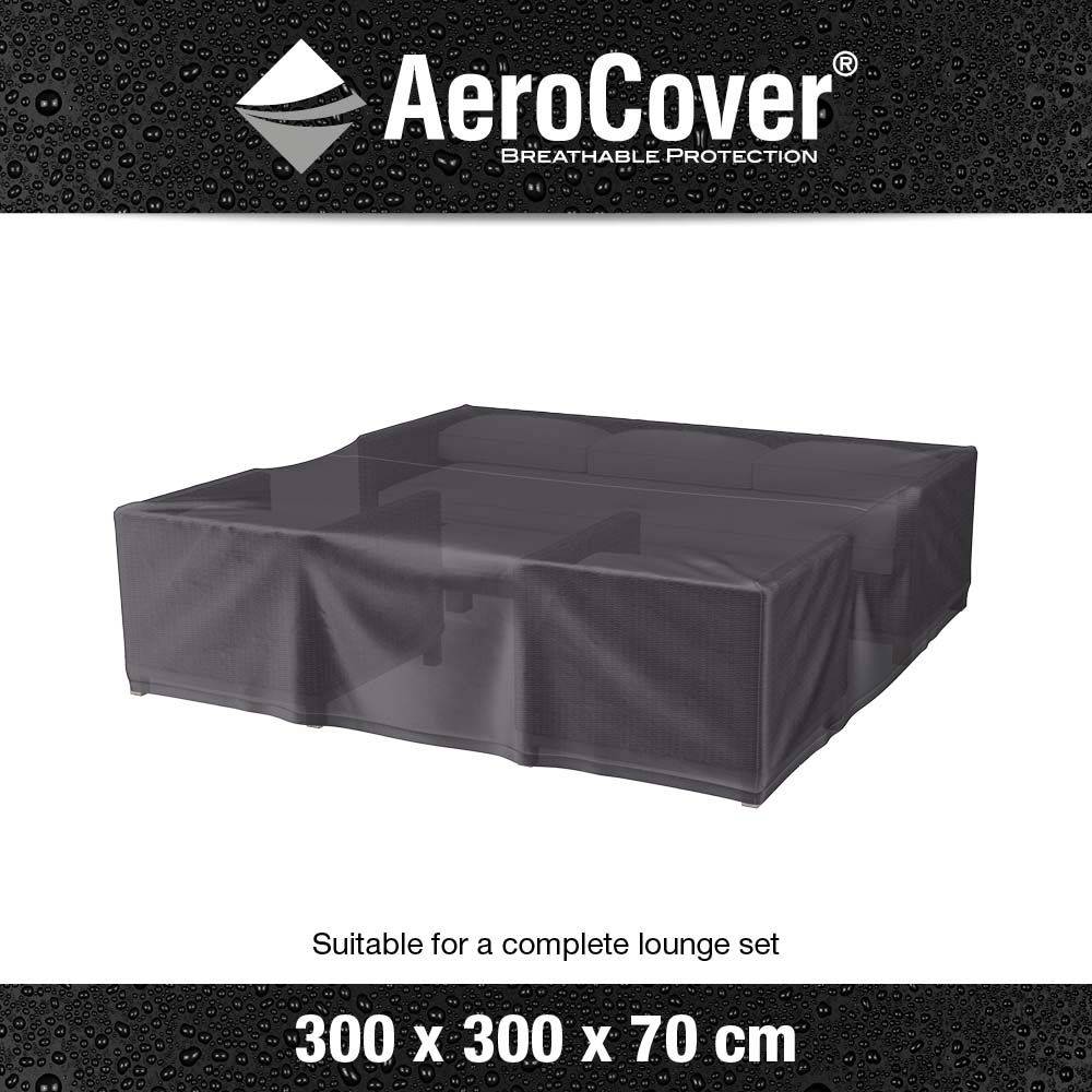 Housse de protection respirante pour ensemble de mobilier extérieur Pour ensemble de mobilier 300x300xH70 cm - Imagen 4