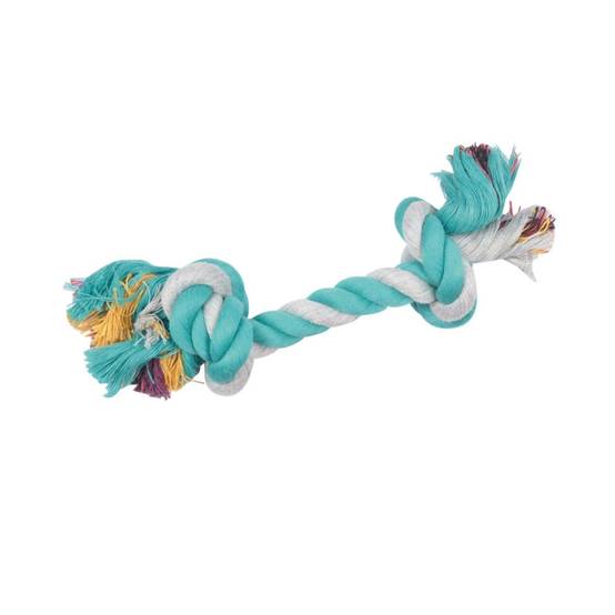 Love Story - Jouet pour Chien "Corde 2 Nœuds" 17cm Multicolore - Image 4