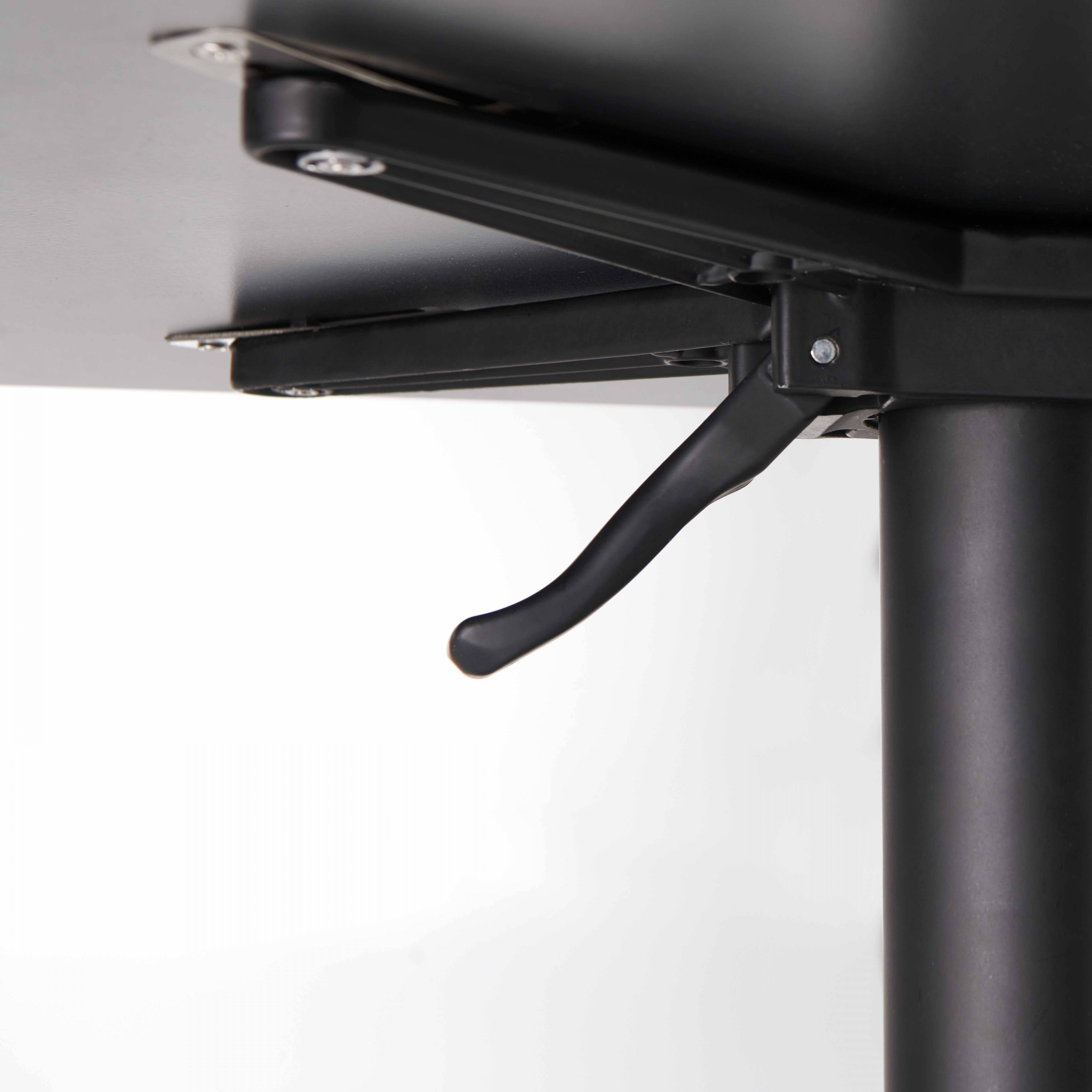 Oviala - Table de terrasse 60 cm inclinable noir Opéra - Oviala - Imagen 6