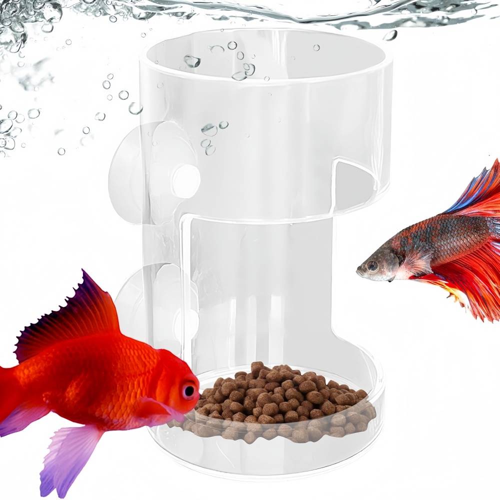 IntiMeg - Distributeur de nourriture pour aquarium avec ventouse IntiMeg - Image 1