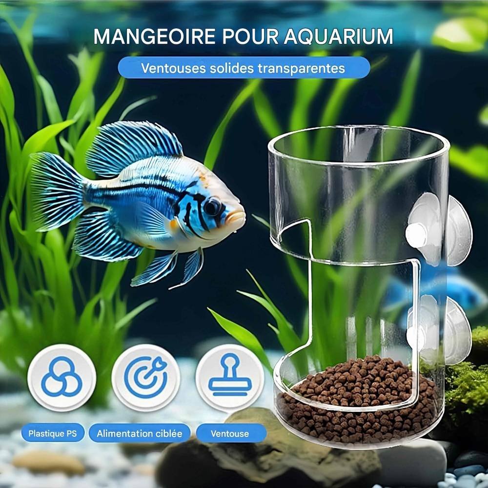 IntiMeg - Distributeur de nourriture pour aquarium avec ventouse IntiMeg - Image 4