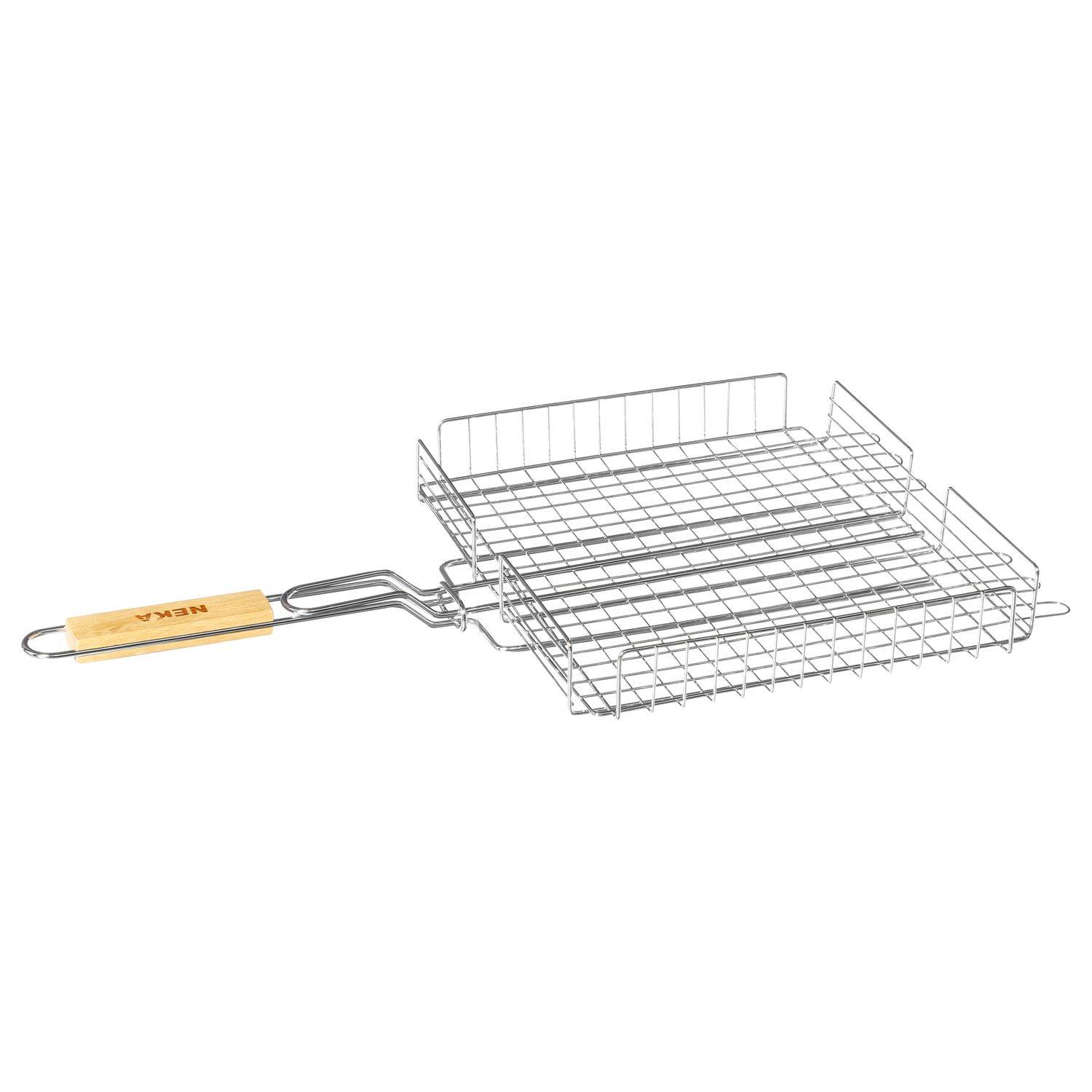 Neka - Grille barbecue panier - 34 x 31 cm. - Neka