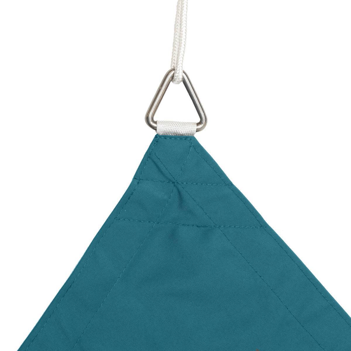 Hesperide - Voile d'ombrage rectangulaire "Shae" bleu canard 4x3m en polyester Hespéride - Imagen 3