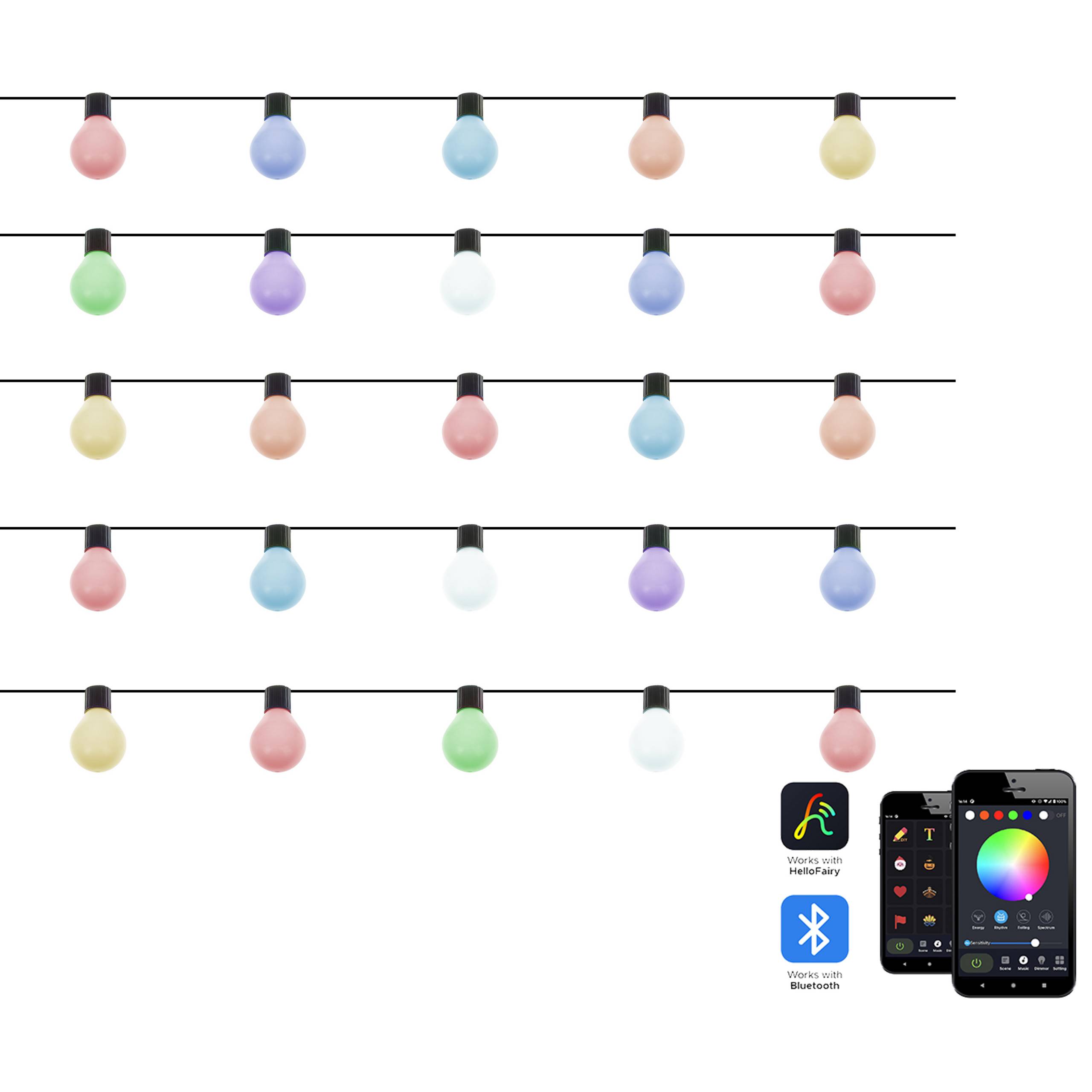 Beliani - Éclairage décoratif Matière synthétique Multicolore ISORTOQ Beliani - Imagen 1