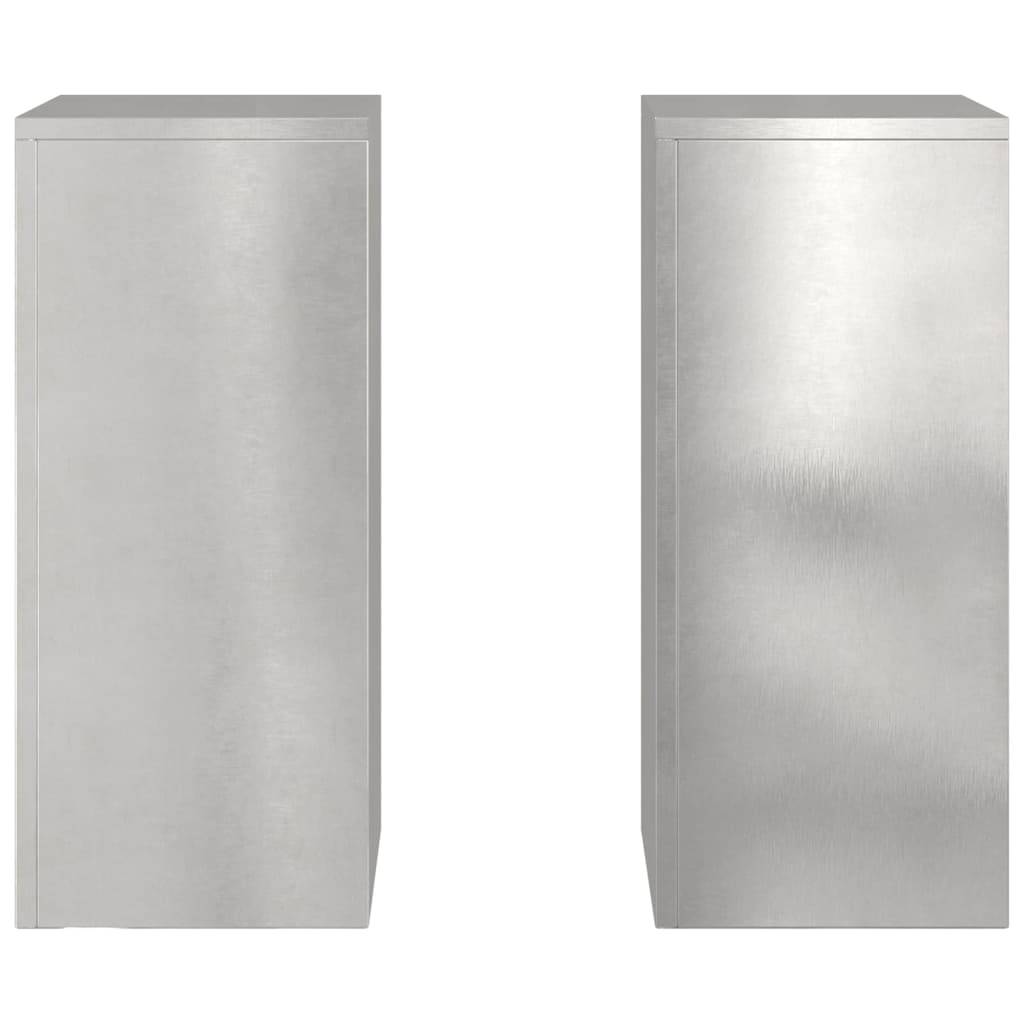 Support plante Prolenta Argent 24 X 24 X 55 cm - P95046A - Image 6